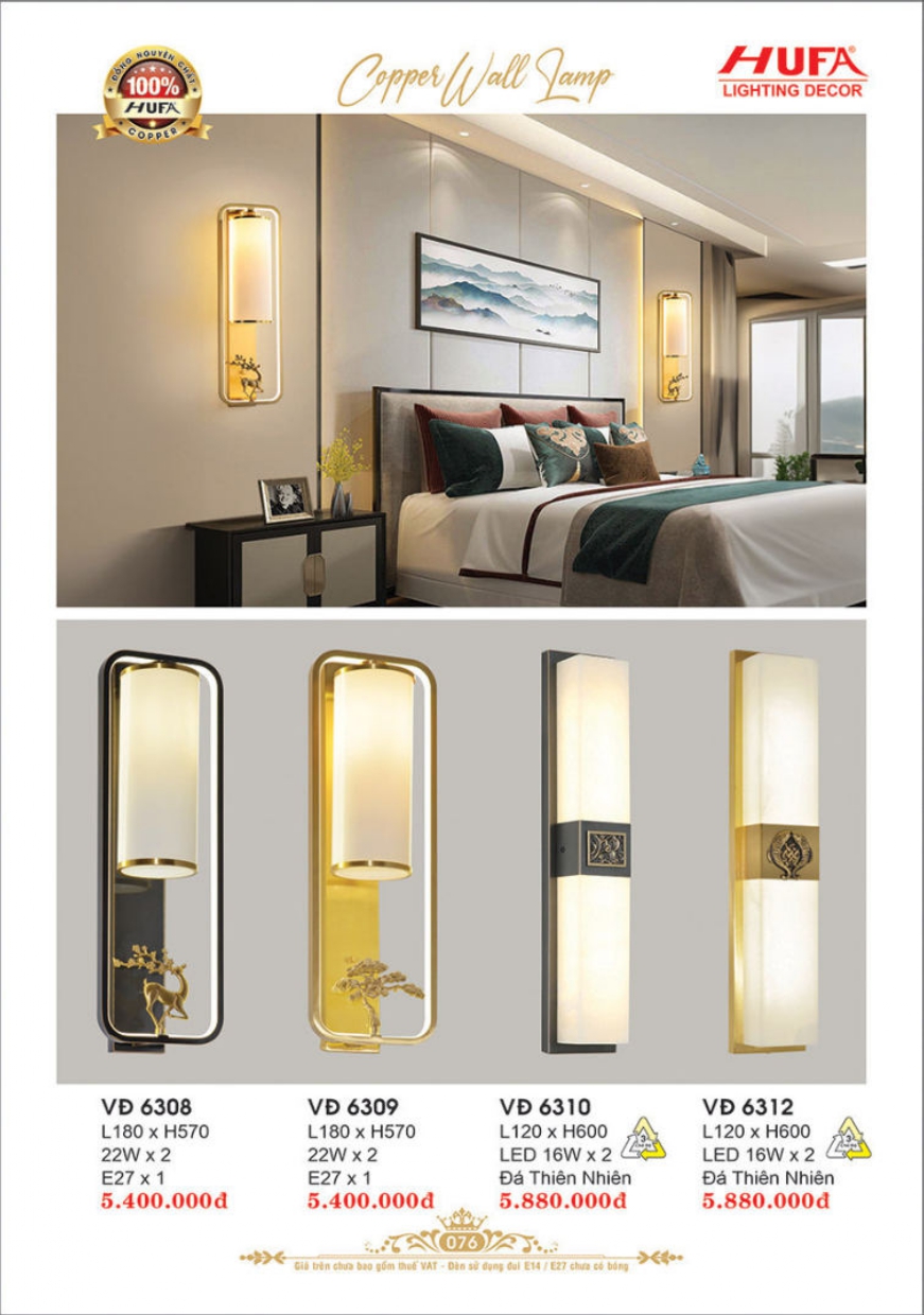 Bảng giá đèn trang trí HUFA